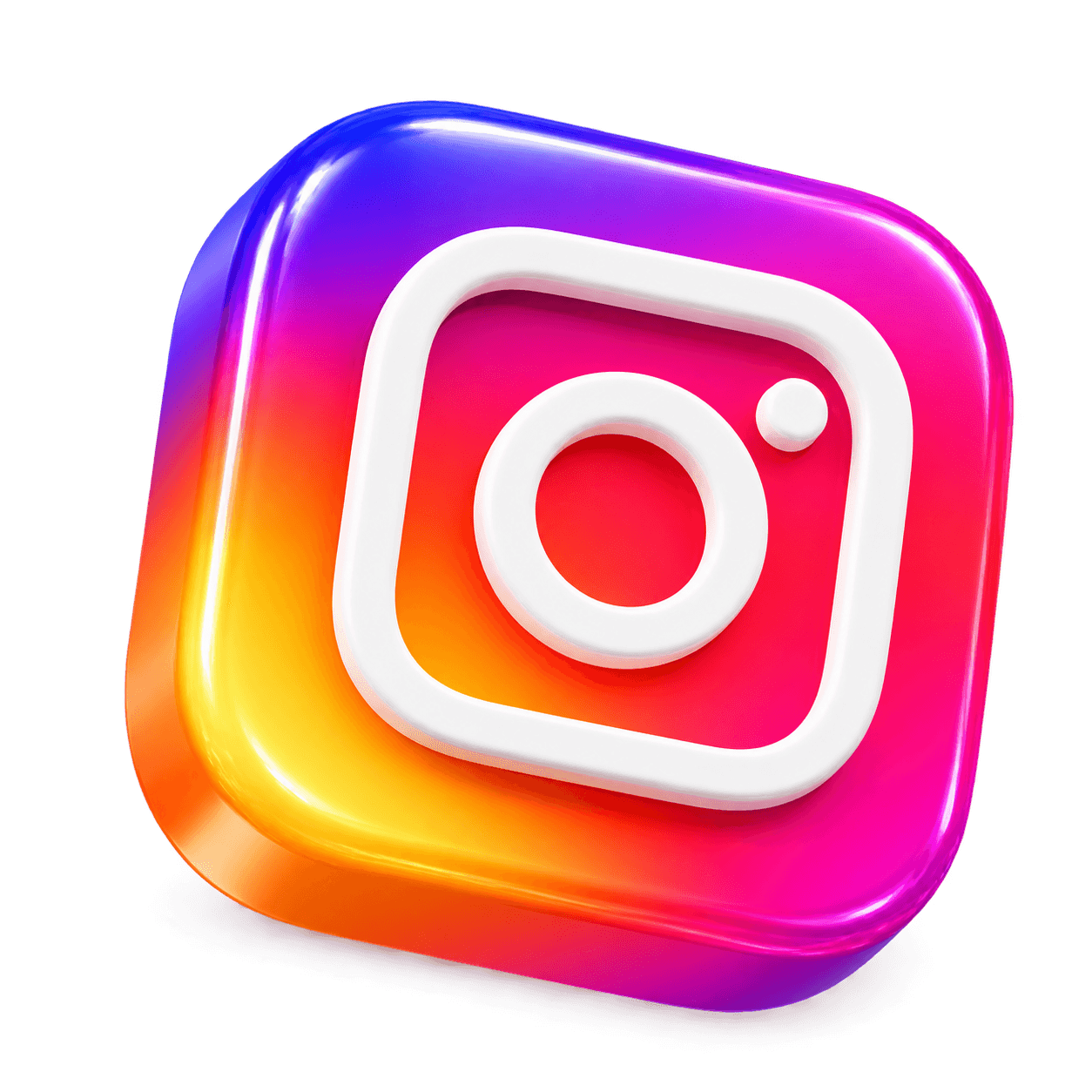 Logo 3D Instagram