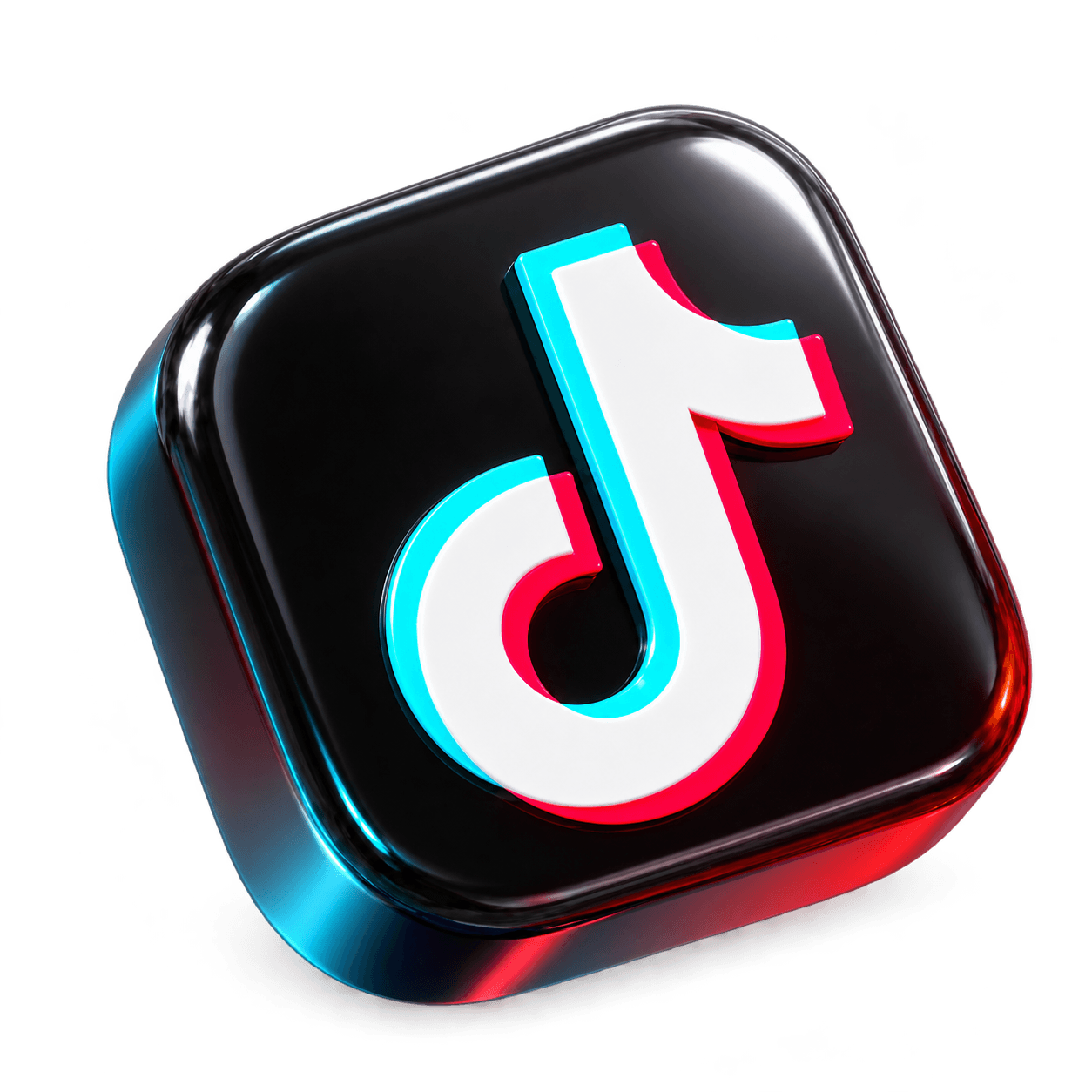 Logo 3D TikTok